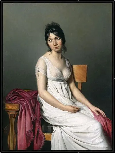 Картина Портрет молодой женщины в белом