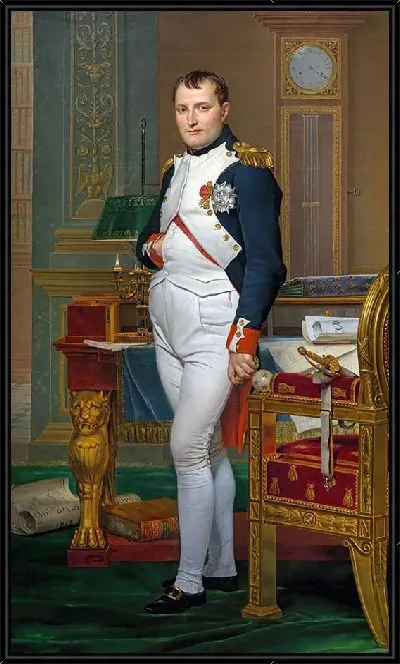 Картина Император Наполеон в своем кабинете в Тюильри