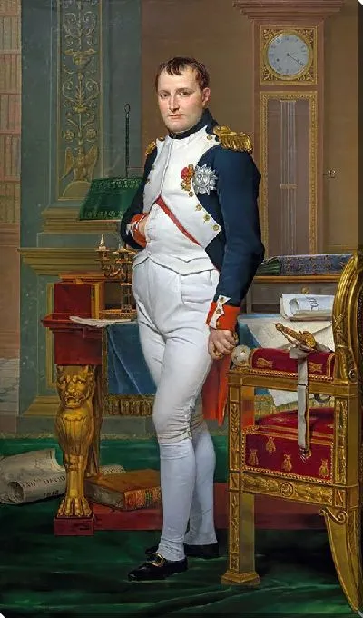 Картина Император Наполеон в своем кабинете в Тюильри