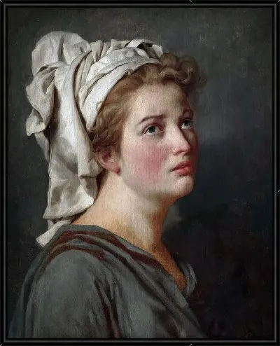 Картина Молодая женщина в тюрбане