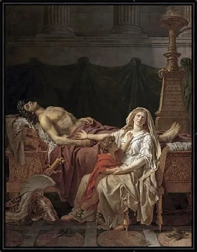 Картина Андромаха оплакивает Гектора