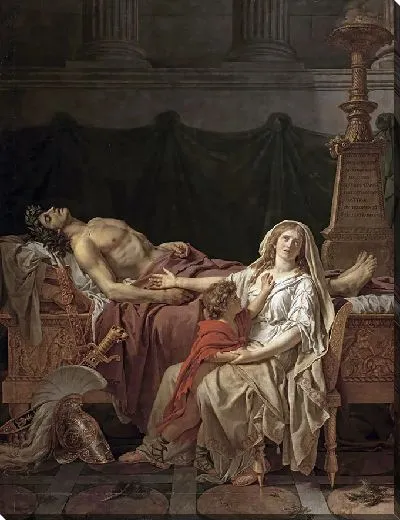 Картина Андромаха оплакивает Гектора