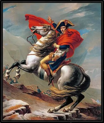 Наполеон на Большом Сен-Бернарде