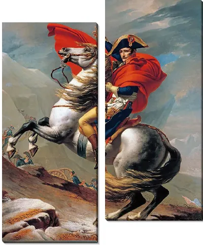 Наполеон на Большом Сен-Бернарде