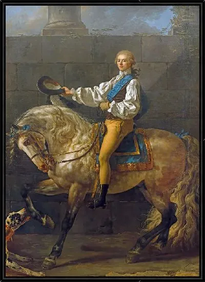 Картина Конный портрет Станислава Костки Потоцкого