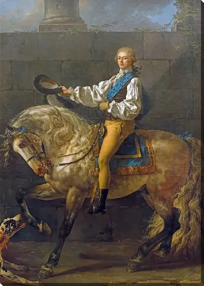 Картина Конный портрет Станислава Костки Потоцкого