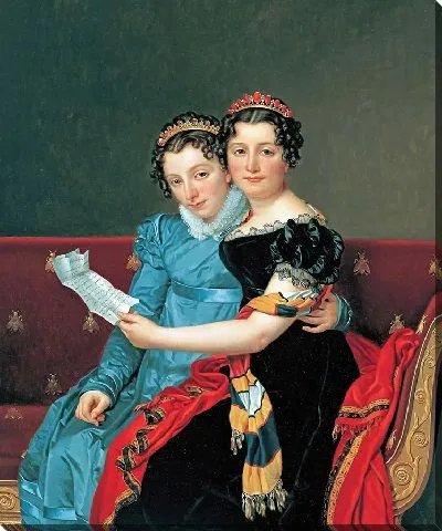 Картина Зенаида и Карлотта Бонапарт