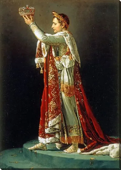 Картина Портрет Наполеона из картины Давида «Коронация императора и императрицы»