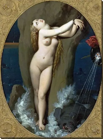 Картина Анжелика в цепях