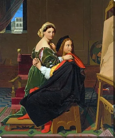 Картина Рафаэль и Форнарина