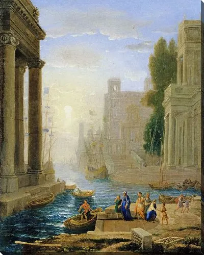 Картина Отплытие Святой Паулы