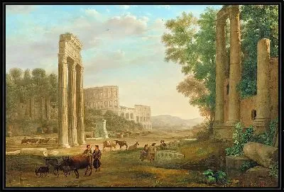 Каприччио с руинами Римского Форума