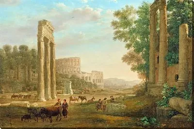 Каприччио с руинами Римского Форума