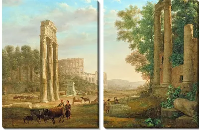 Каприччио с руинами Римского Форума