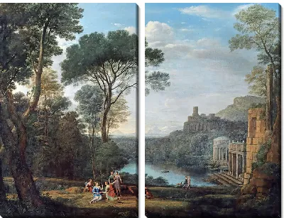 Пейзаж с нимфой Эгерией