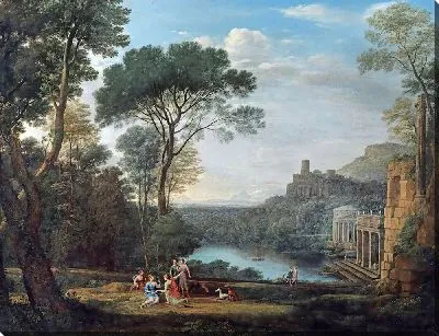 Пейзаж с нимфой Эгерией