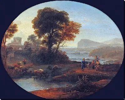 Картина Пасторальный пейзаж-3