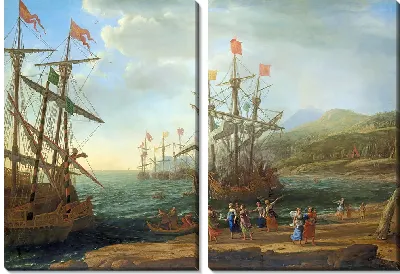 Троянские женщины поджигают свой флот