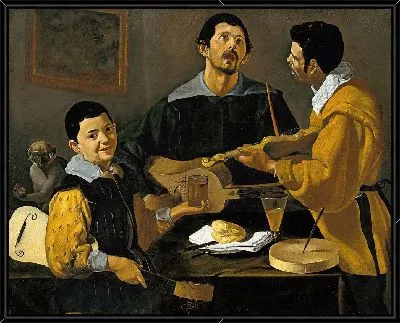 Картина Три музыканта