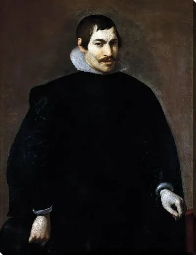 Картина Портрет джентльмена в три четверти.