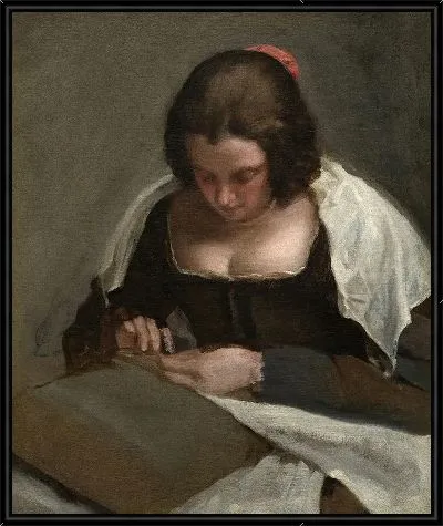 Картина Рукодельница