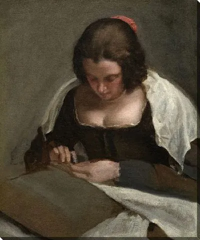 Картина Рукодельница