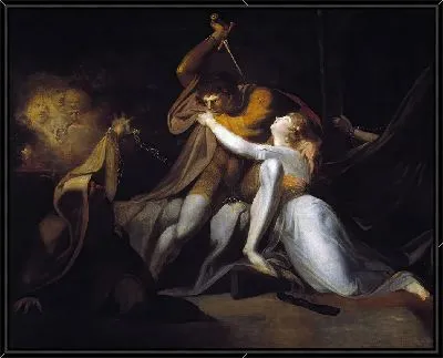 Персиваль освобождает Белисанну от чар Урмы