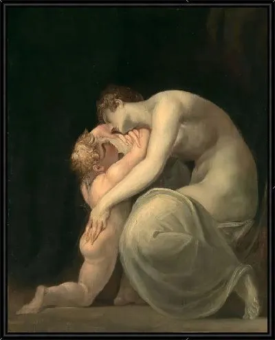 Картина Текемесса и Эврисак