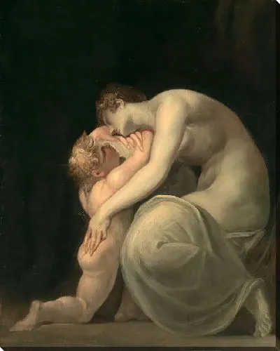 Картина Текемесса и Эврисак