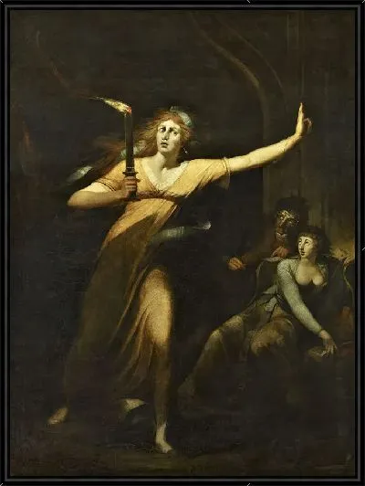 Картина Лунатичная леди Макбет