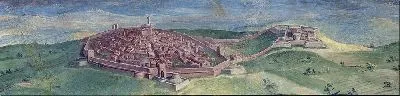 Картина Аллегория Вольтерры; внизу вид на Лучиньяно-1