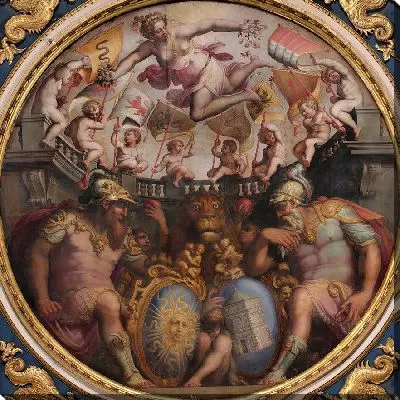 Картина Аллегории кварталов Сан-Джованни и Санта-Мария-Новелла