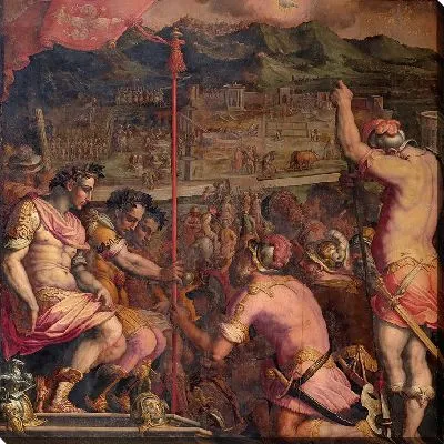 Картина Основание Флоренции как римской колонии