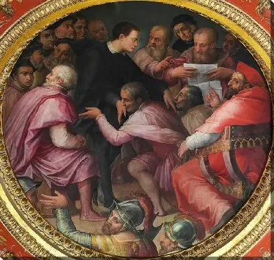 Картина Избрание Козимо Медичи герцогом Флоренции