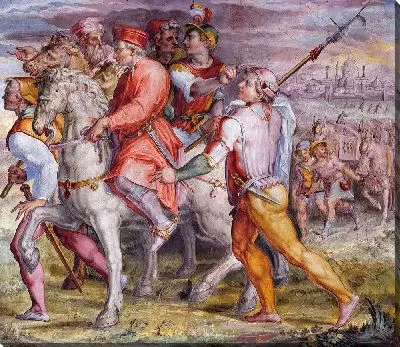 Картина Отправление Козимо Старшего в ссылку-2