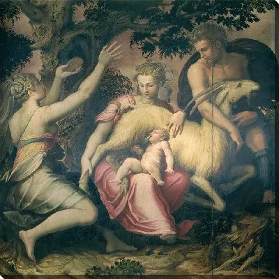 Картина Детство Юпитера