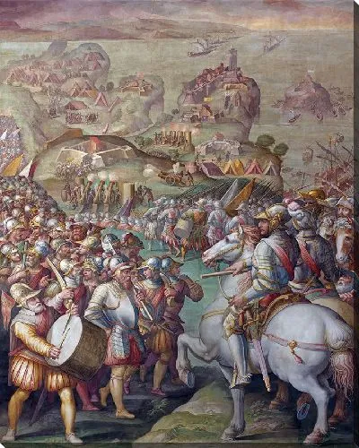 Картина Взятие Порто-Эрколе