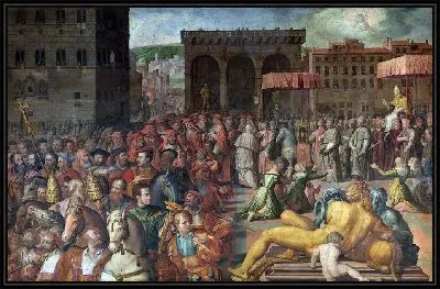 Триумфальный въезд Леона X во Флоренцию