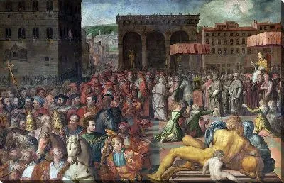 Триумфальный въезд Леона X во Флоренцию