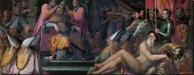 Картина Избрание Джованни Медичи на папство