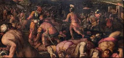 Картина Поражение Радагасио под Фьезоле