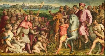 Картина Триумфальное возвращение Козимо Старшего