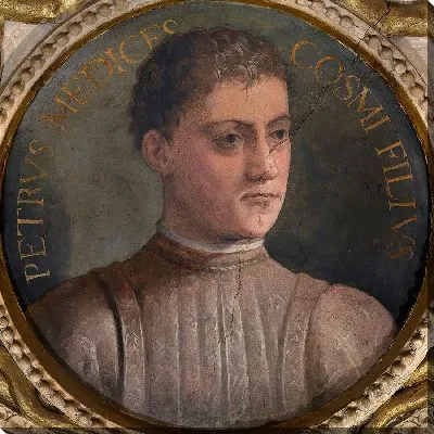 Картина Пьеро де Медичи называл подагрой