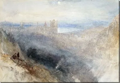 Картина Луна над Лозанной