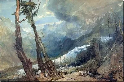 Мер-де-Глас в долине Шамони