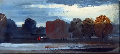 Картина Пейзаж с озером