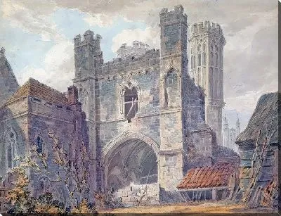 Картина Ворота Святого Августина, Кентербери