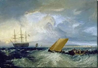 Картина Отвесность, видимая с Нора