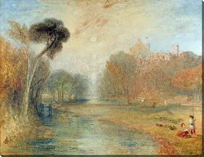 Картина Замок Розенау, Кобург