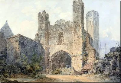 Картина Ворота Святого Августина, Кентербери